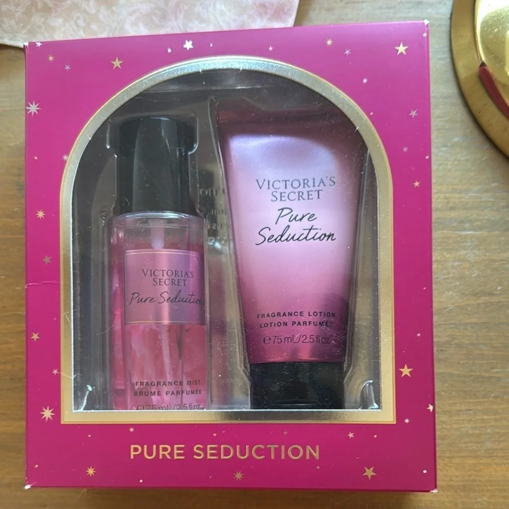 NEW Victoria's Secret Pure Seduction Fragrance Mist Lotion Gift Set